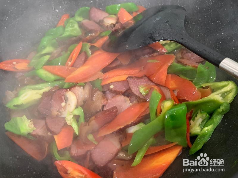 家常炒腊肉的做法