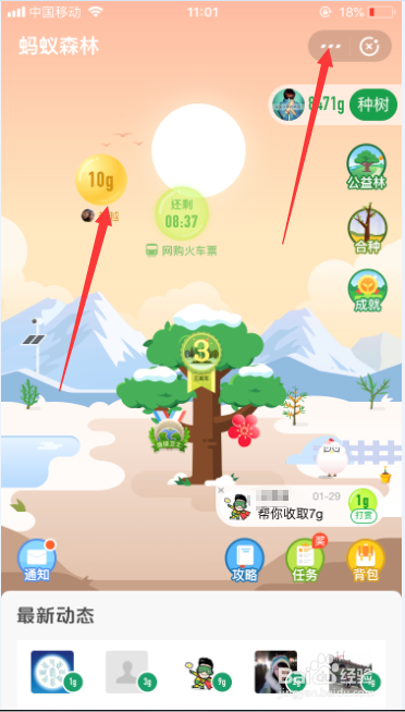 蚂蚁森林金色的能量球是怎么回事