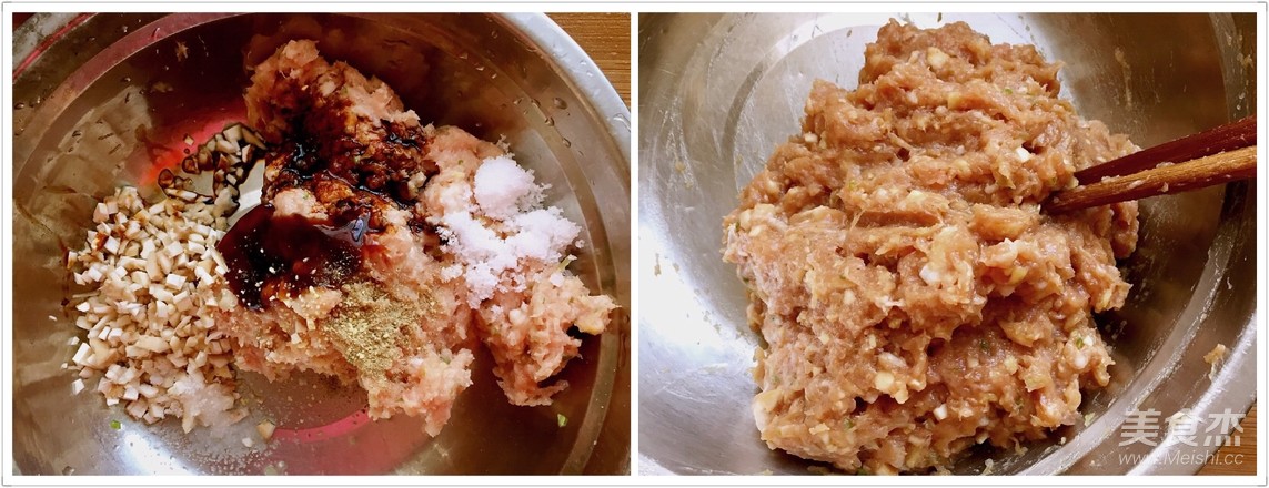 香菇酿肉的做法