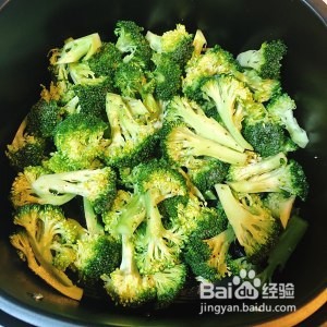 健康养生佳品空气炸锅版西兰花的做法