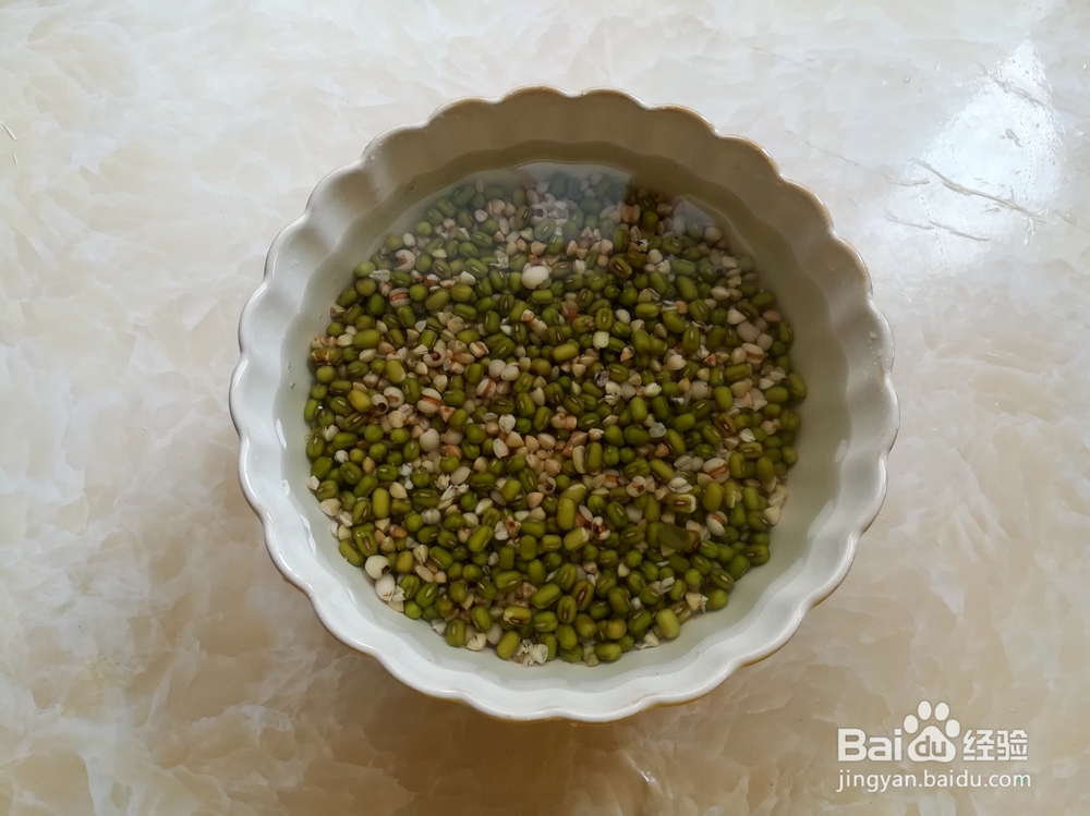 吃不胖的绿豆糙米粥