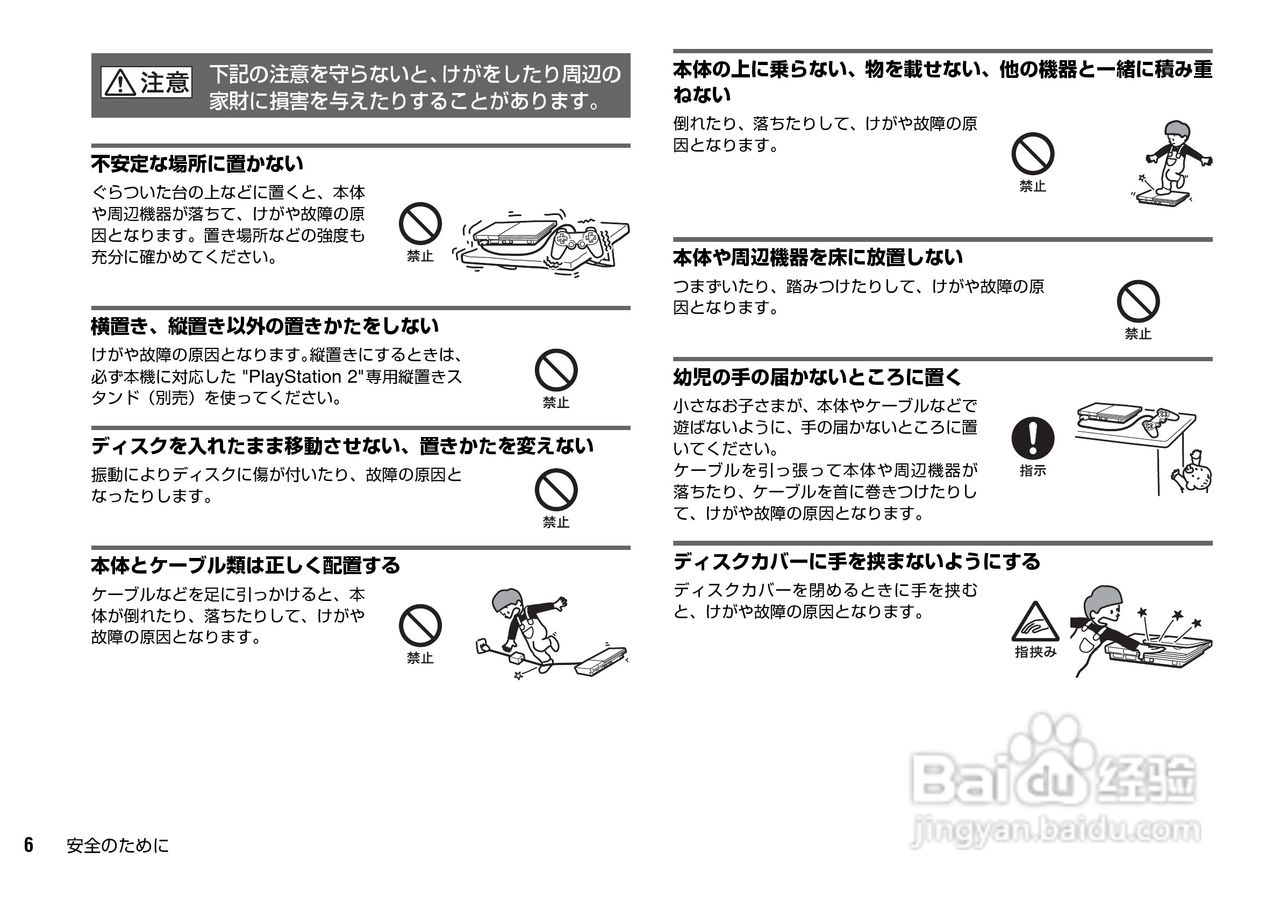 SONY SCPH-70000超薄陶瓷白PS2主机说明书:[1]