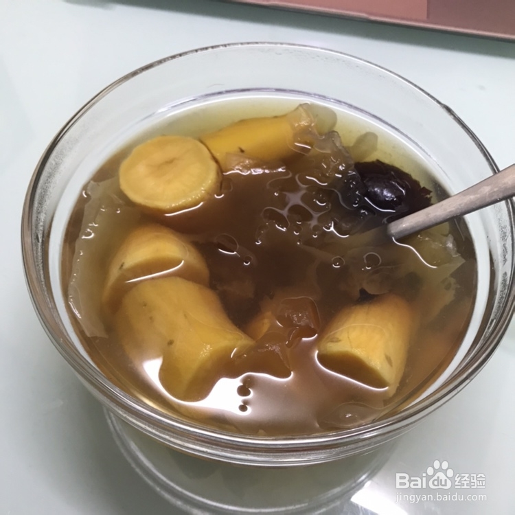 诱惑味蕾的红枣银耳番薯糖水