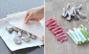 香煎蘑菇牛肉串的做法