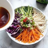 金针菇胡萝卜怎么做