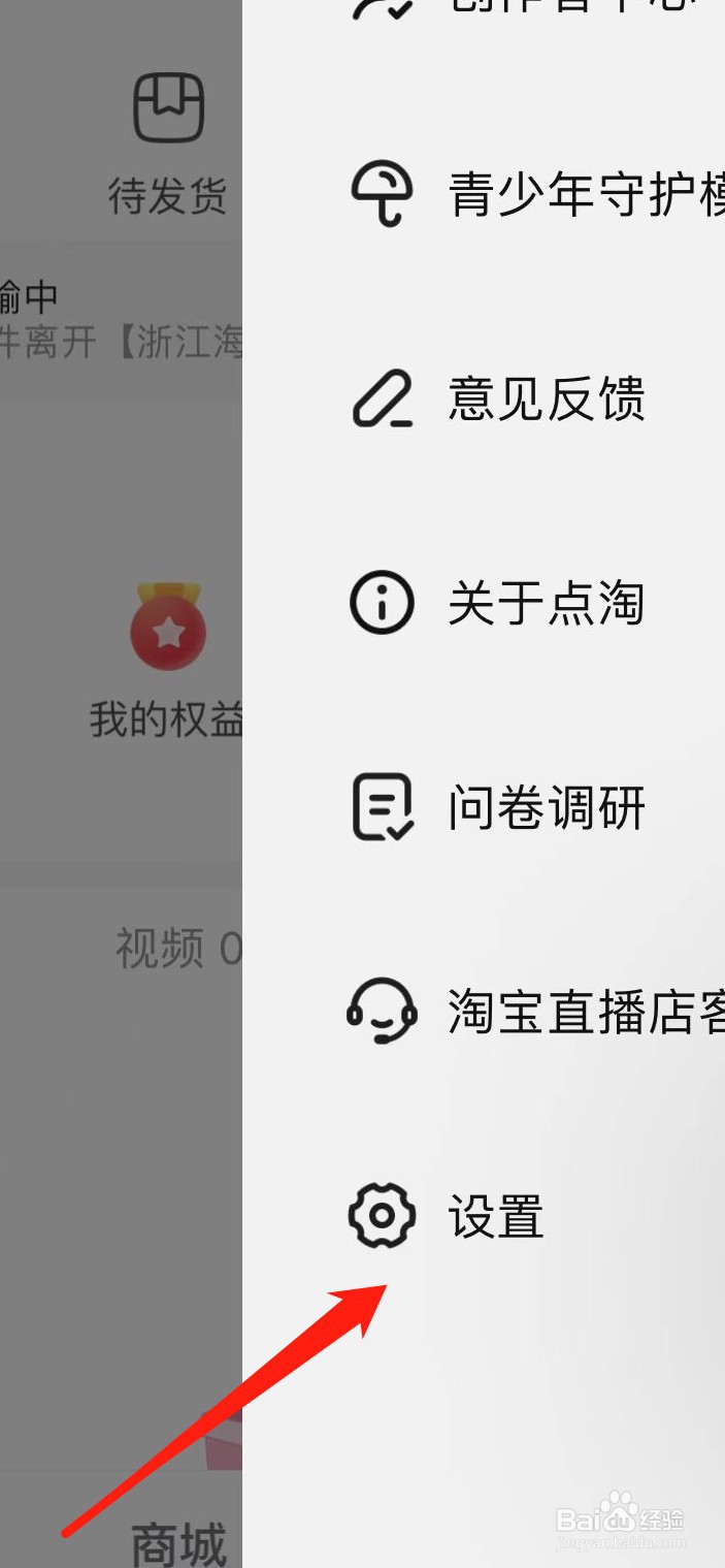 点淘App如何查看支付设置