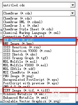 ChemDraw使用指南：[18]保存成图片形式-百度经验