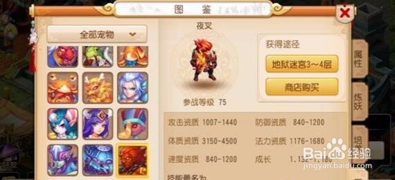 梦幻西游的宝宝介绍