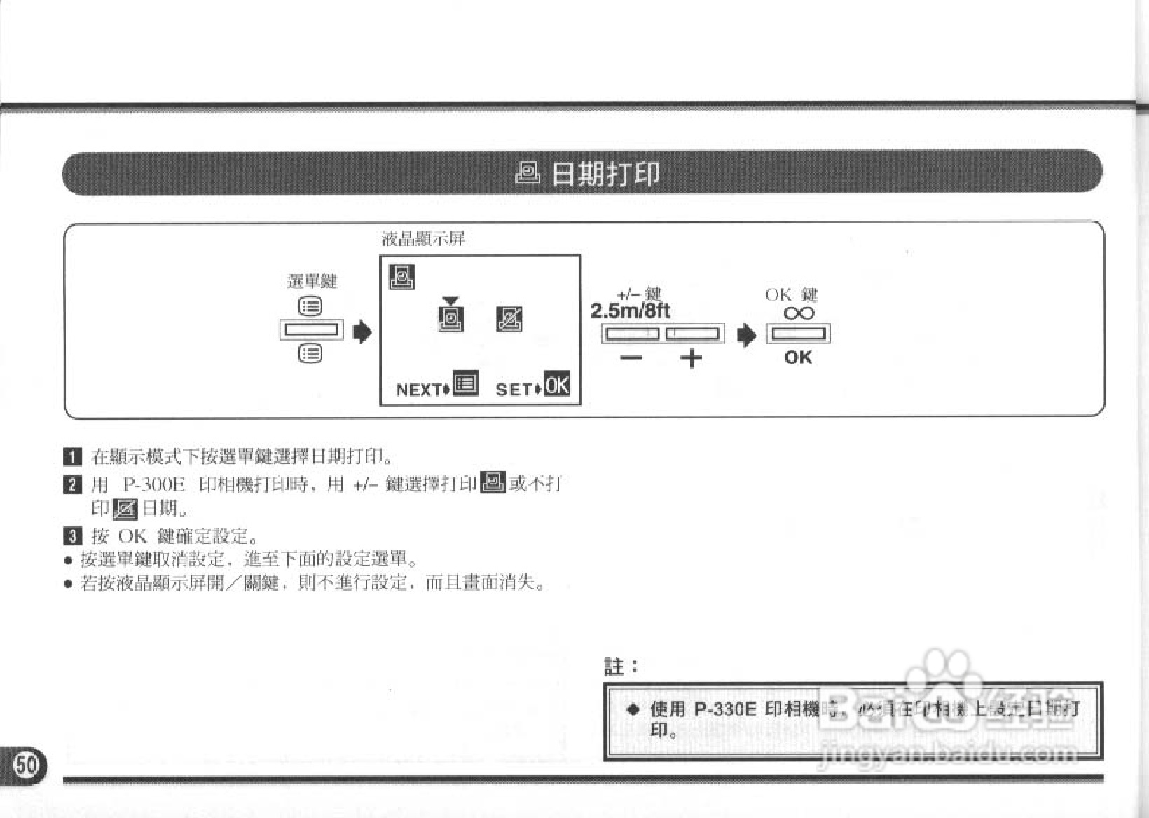 Olympus奥林巴斯C-900数码相机说明书:[5]