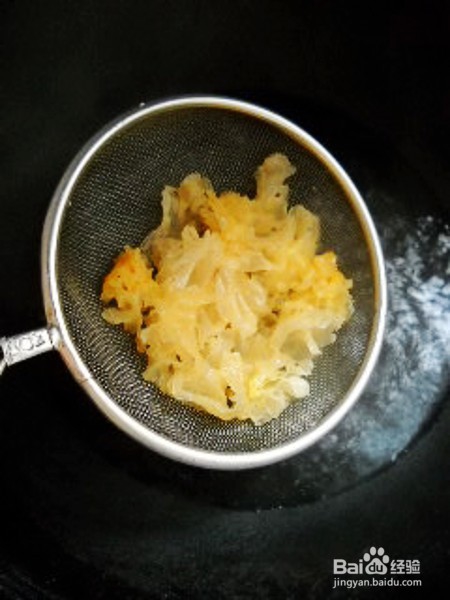 怎么做兰花双耳炒蛋