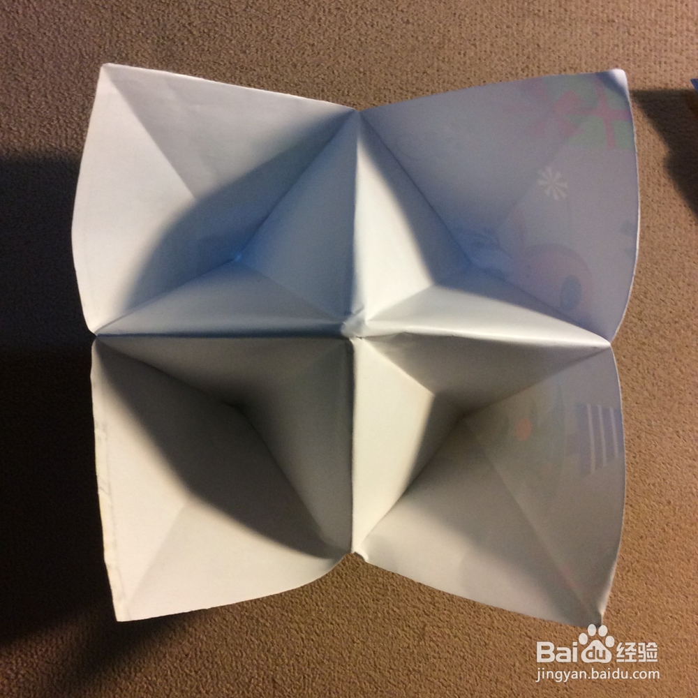 小时候玩的东南西北怎么折
