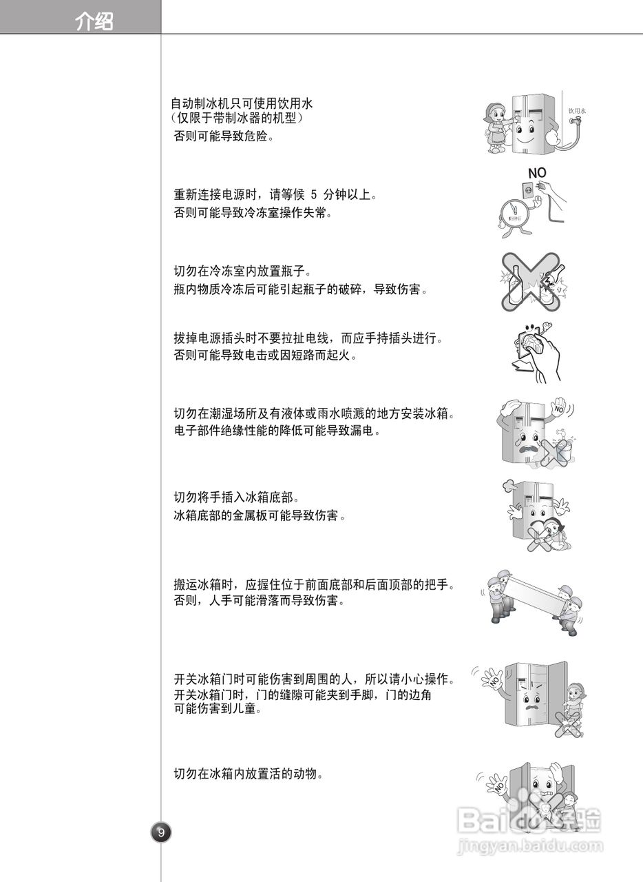 LG GR-B2074FBC电冰箱使用说明书:[1]