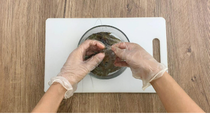 金沙虾仁的做法