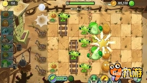 【图文】安卓ios《植物大战僵尸2》狂野西部第二