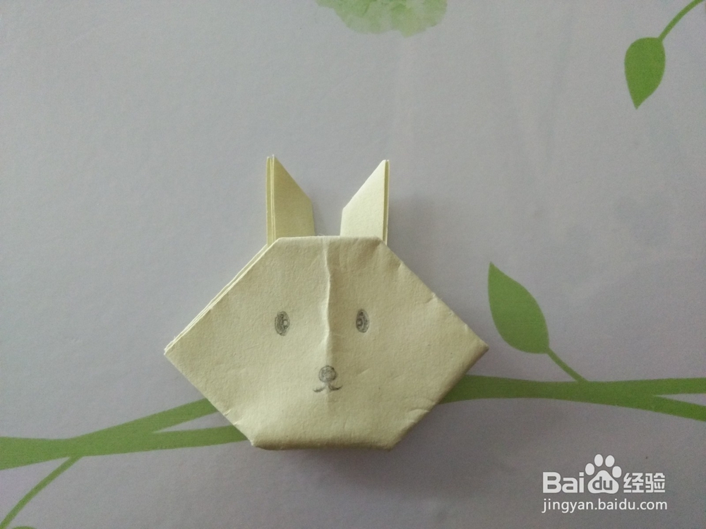 折纸——兔子的折法