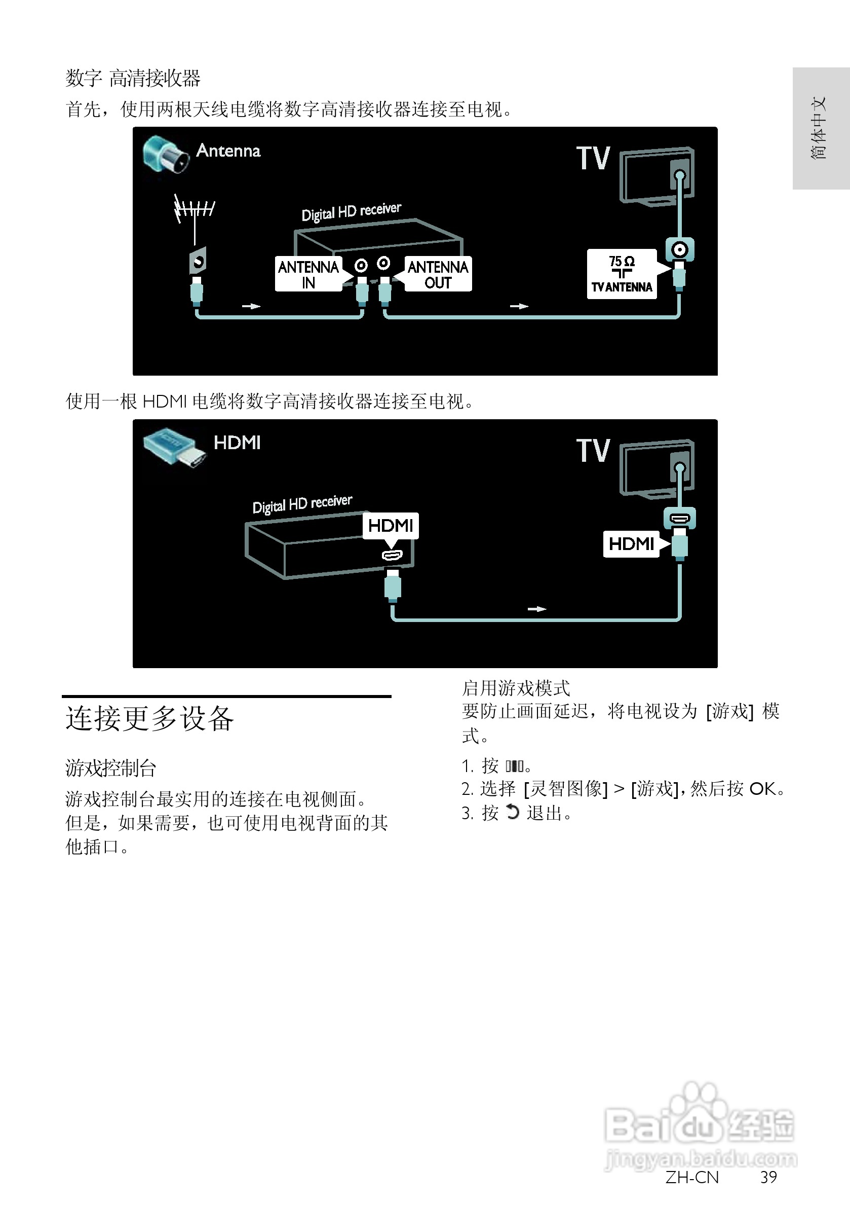 PHILIPS PFL6605电视使用说明书:[4]