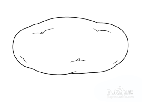 如何画马铃薯
