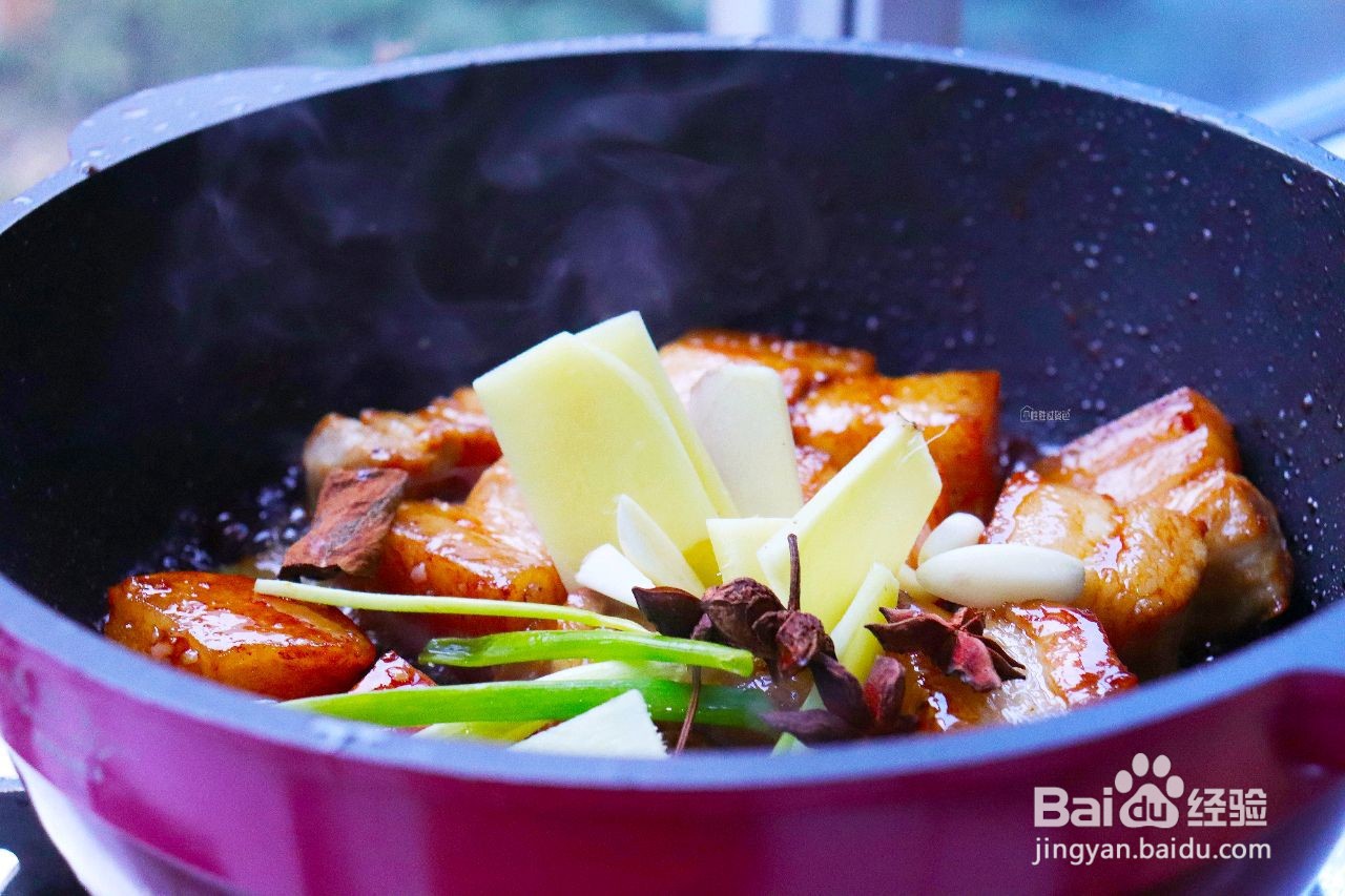 桂花红烧肉的做法