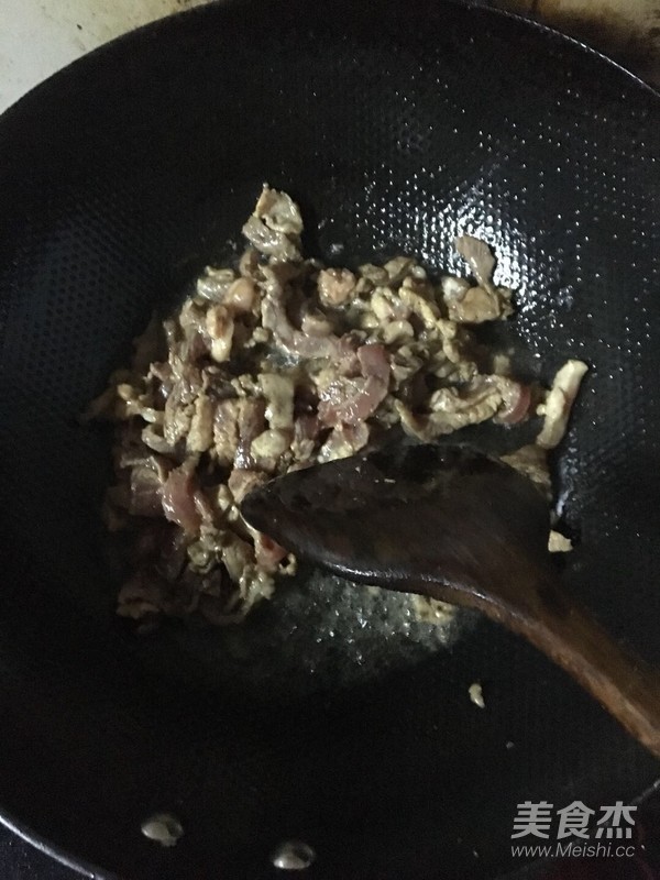 莴笋炒肉丝的做法