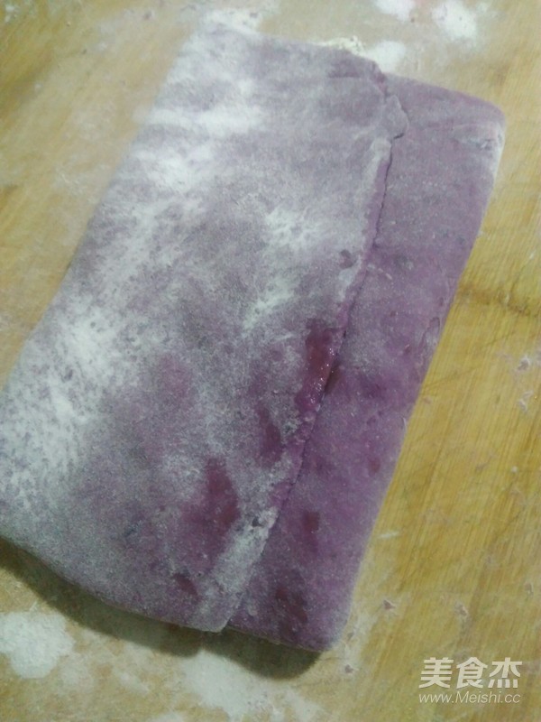 紫薯花生酥的做法