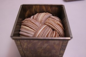 豆沙大理石吐司的做法