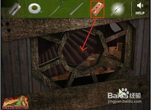 逃出老旧仓库攻略