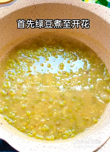 如何做绿豆雪糕