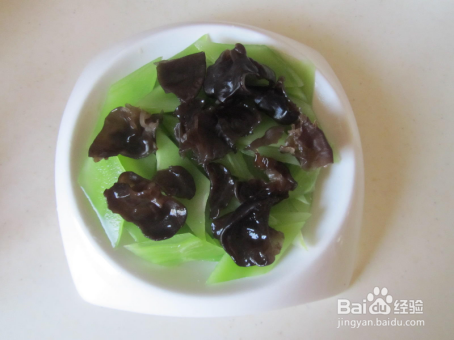 红油莴苣拌腰花