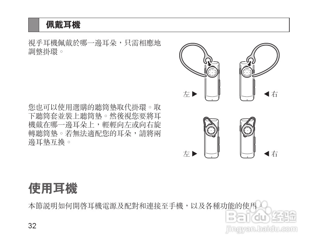 三星HM1700蓝牙耳机使用说明书:[4]