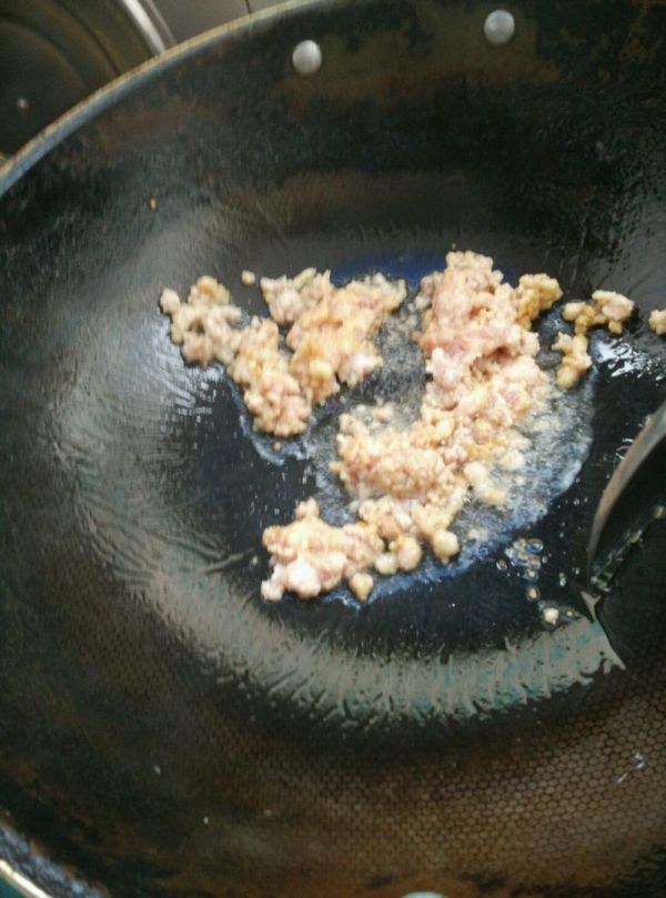 辣炒肉末豆角米