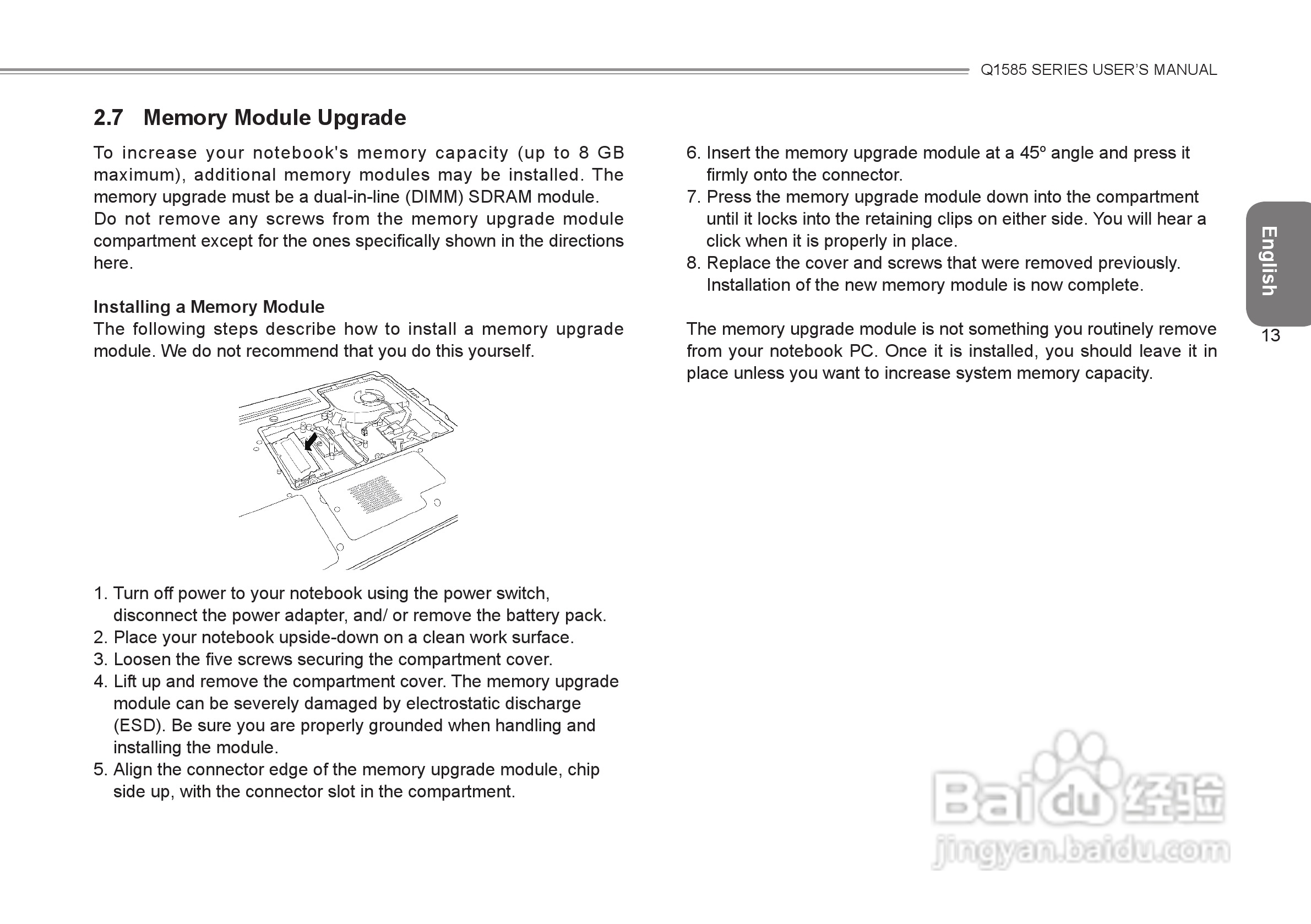 技嘉Q1585笔记本电脑使用说明书:[3]