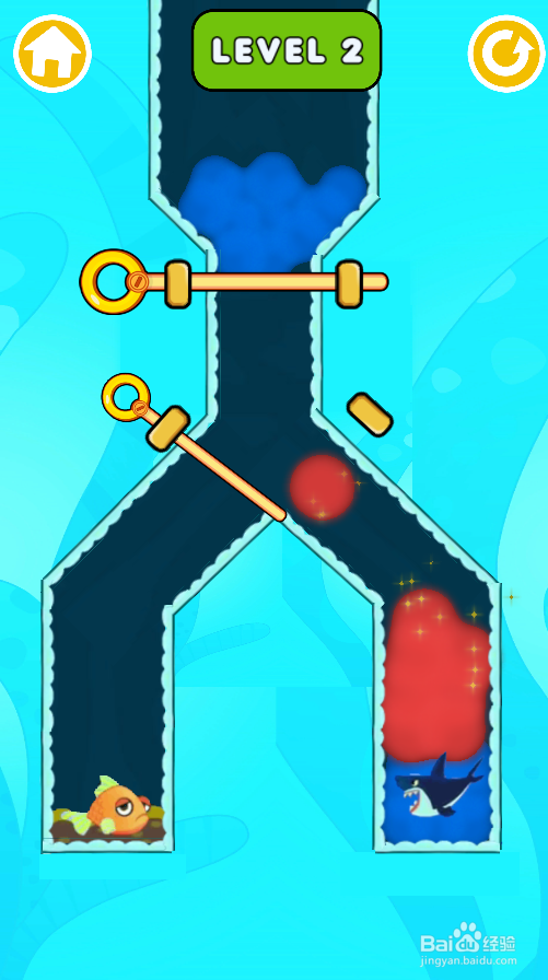 救救那条小金鱼的Level 2如何通过？