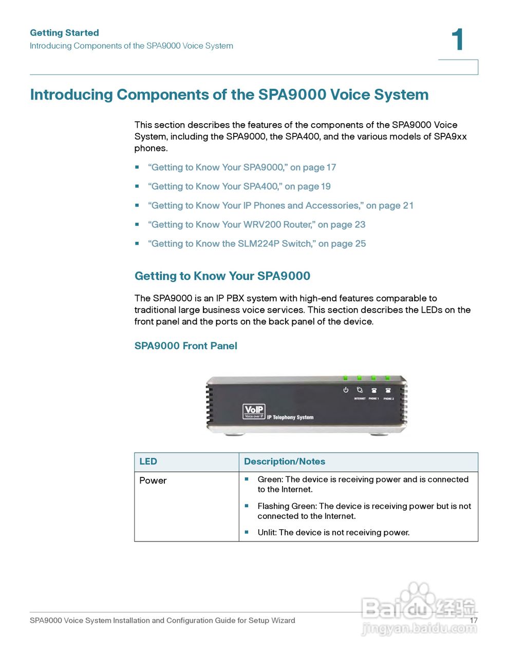 思科交换机SPA4001型使用说明书:[2]