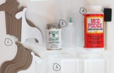 自制卡通书挡的方法