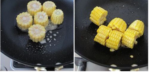 奶香玉米的做法