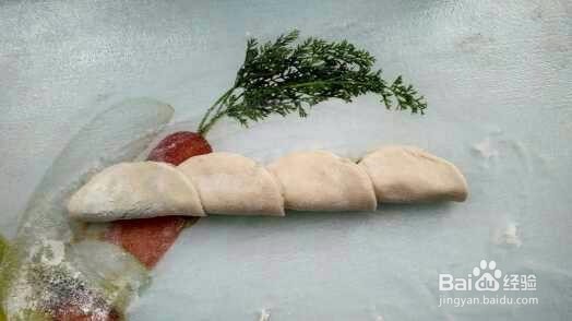 美味好看的玫瑰花豆沙卷