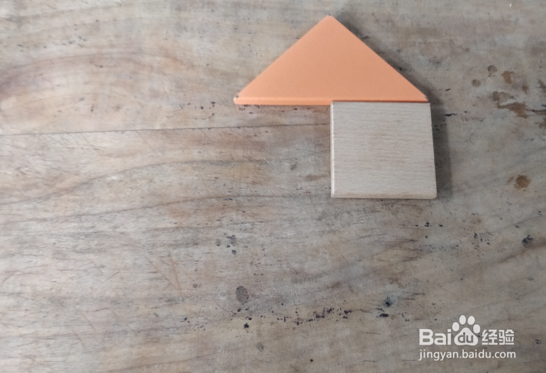 用七巧板怎样拼站着的火烈鸟？