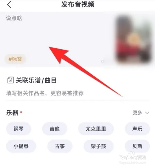 懂音律APP然后进行视频发布