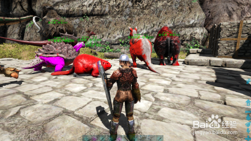 方舟生存进化如何让恐龙去攻击特定目标