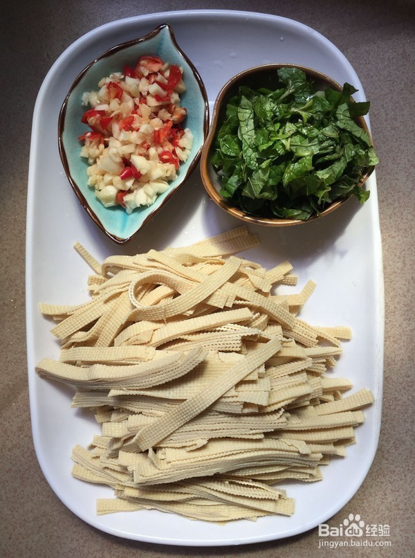 凉拌三丝的制作方法