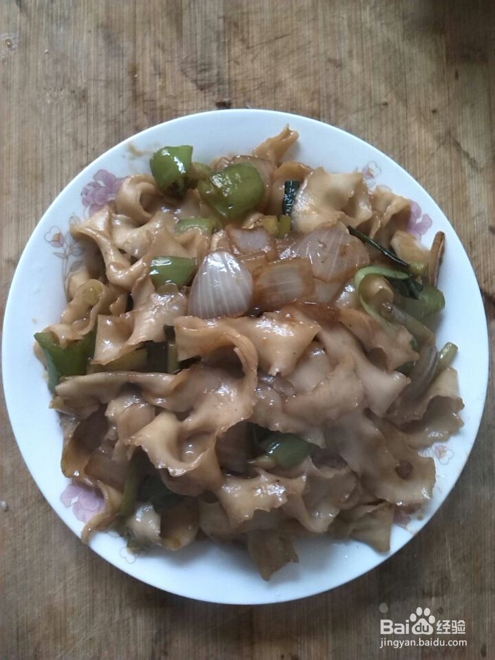 刀削面怎么炒,自己在家炒刀削面
