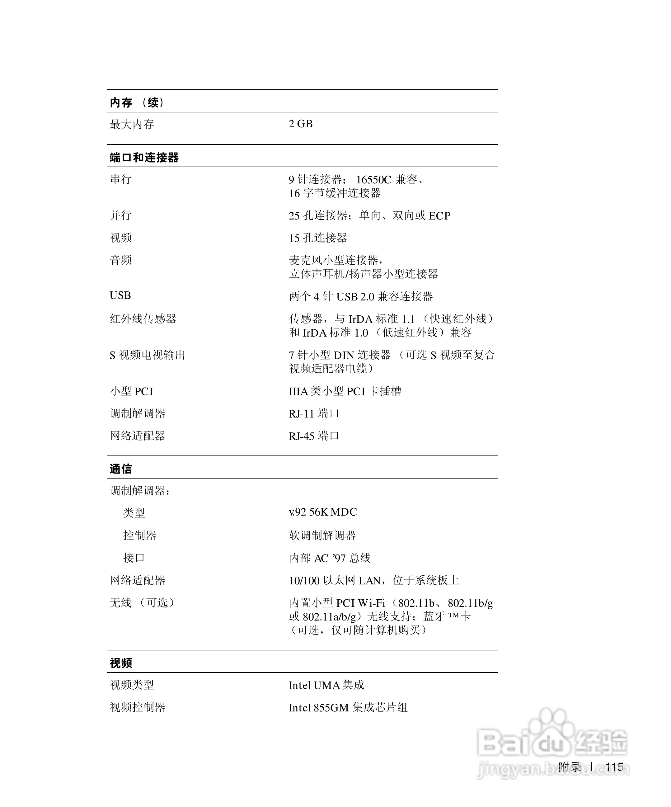 DELL戴尔Inspiron 500m笔记本电脑使用说明书:[12]