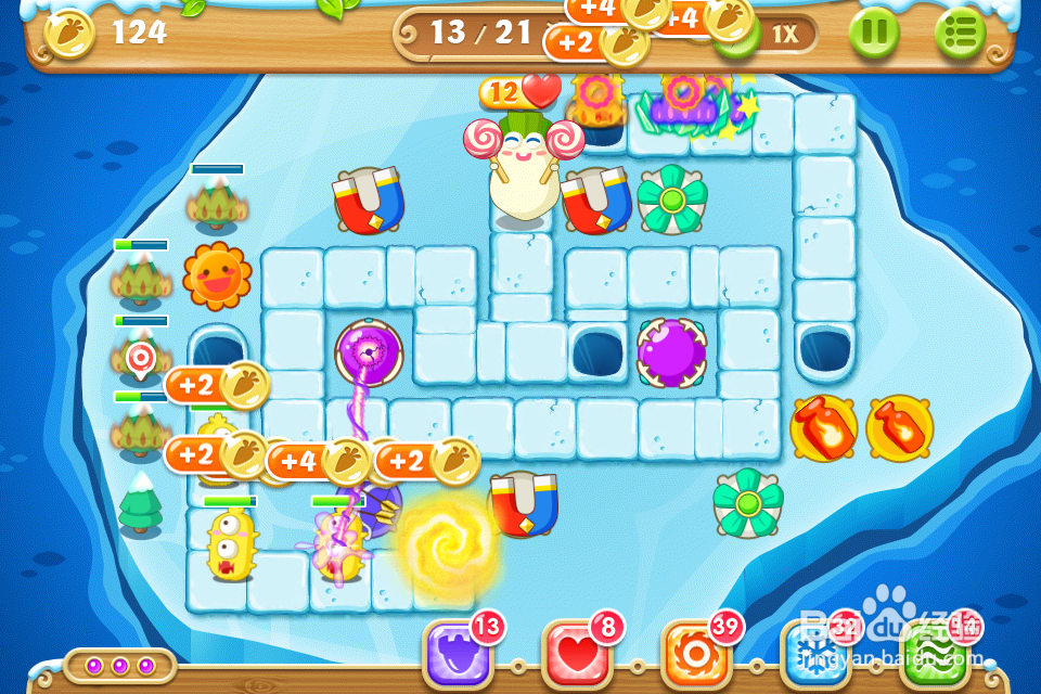 保卫萝卜2 极地131关攻略：[131]第一百三十一关