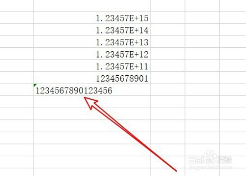 excel长数字怎么显示