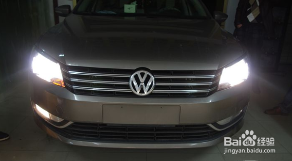 帕萨特灯光开关图解