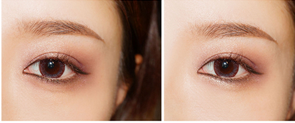 秋季金属妆容教程