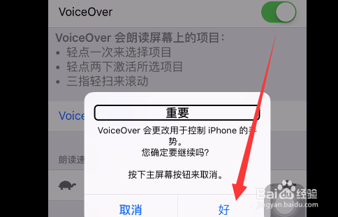 iPhone苹果如何开启朗读屏幕功能？