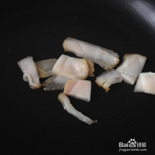 宝宝也爱吃的腊肉炒枯豆丝