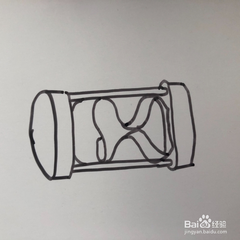 教你画沙漏简笔画