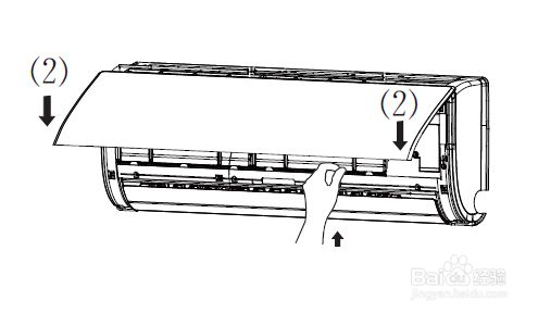 空调盖子怎么拆下来